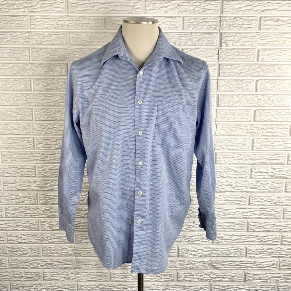 Axist Essentials Micro-Patterned Button Up Shirt